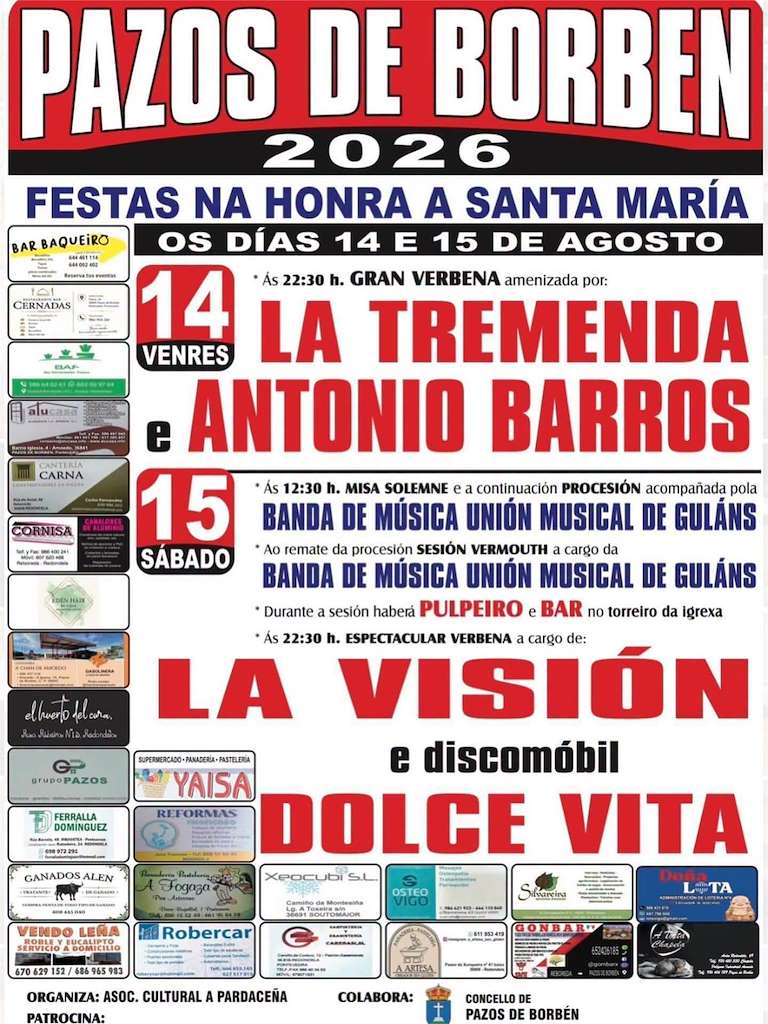 Santa María en Pazos de Borbén
