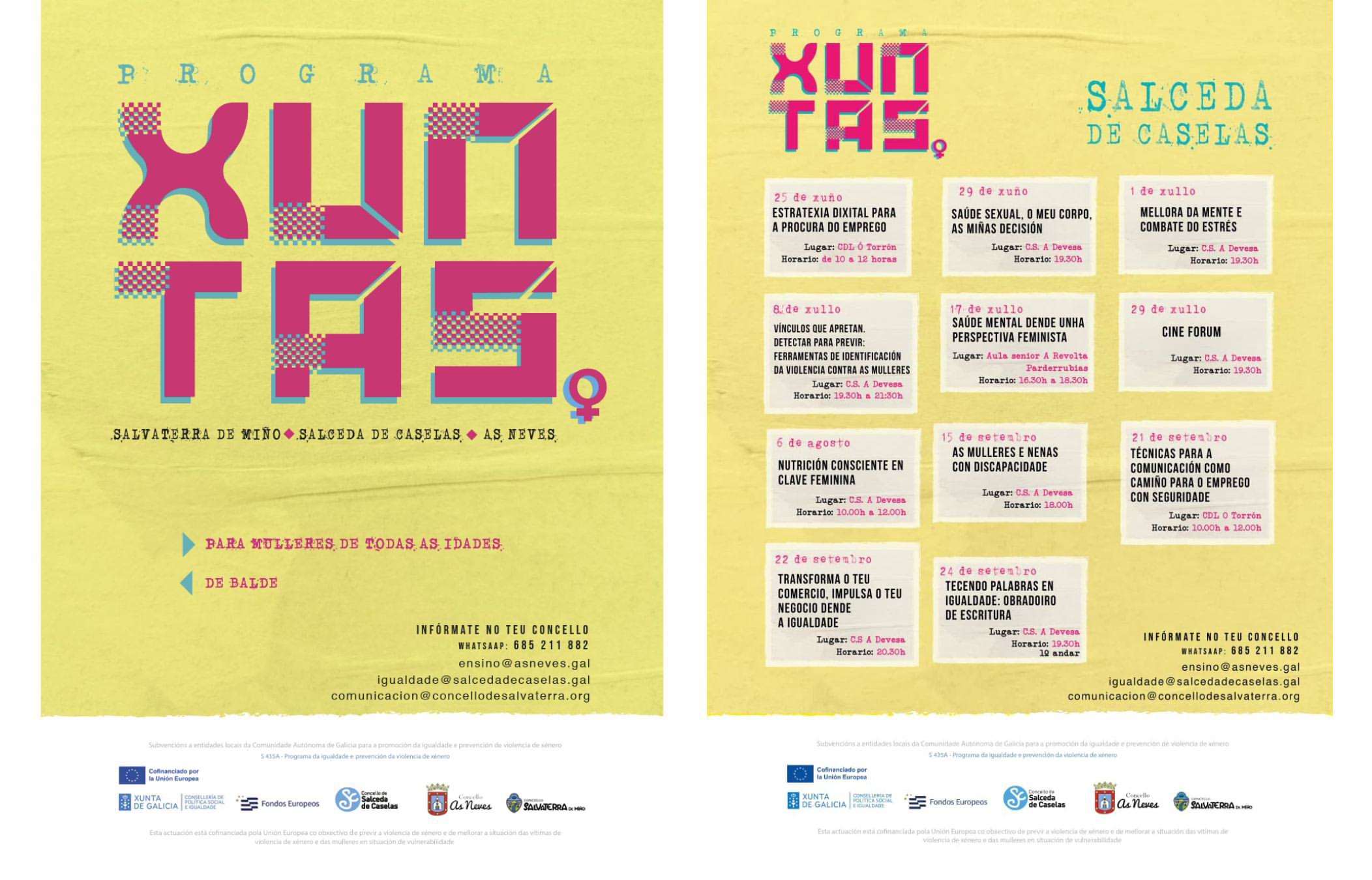 Programa Xuntas en Salceda de Caselas