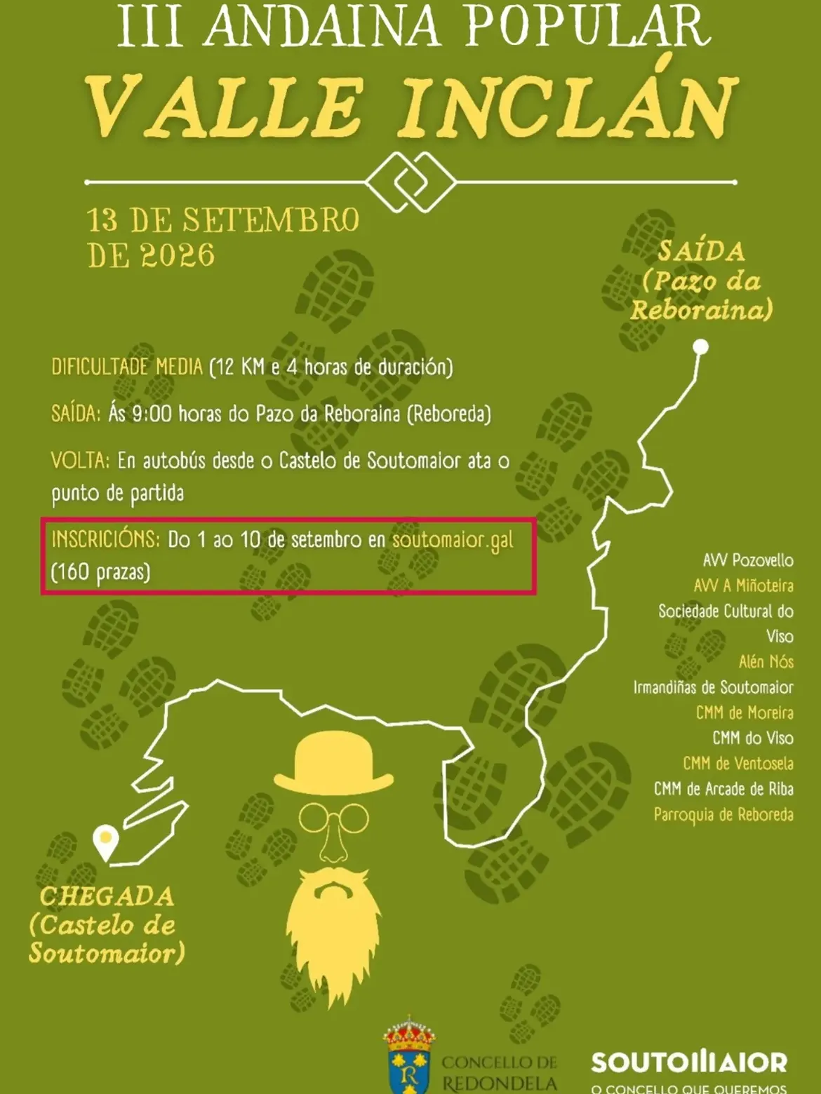 III Andaina Popular Vlle Inclán en Soutomaior