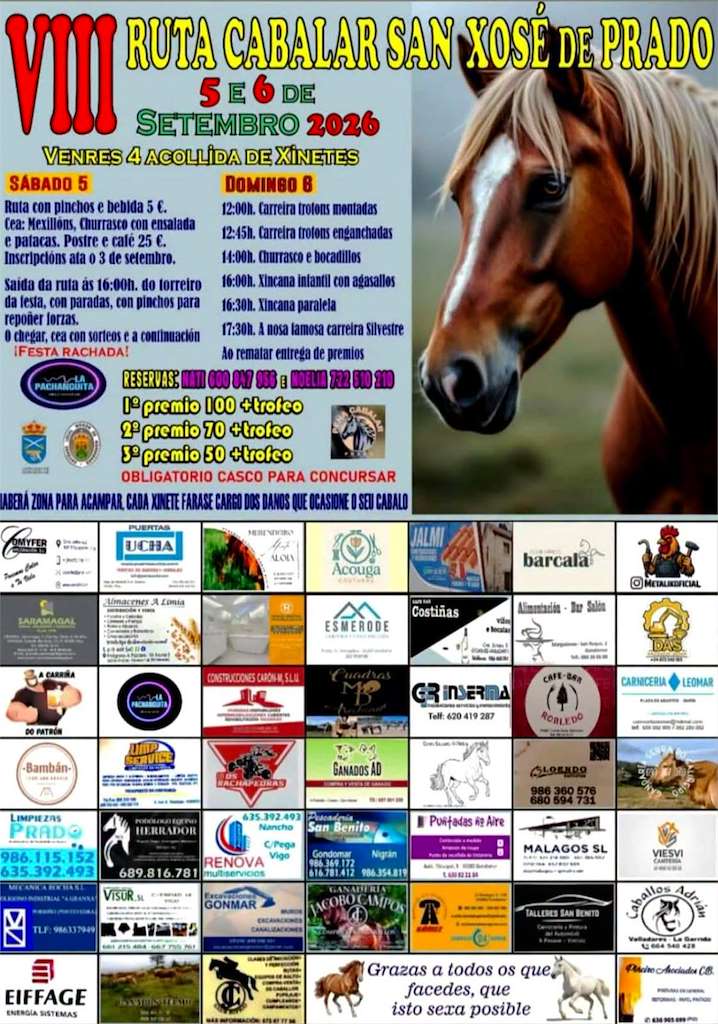 VIII Ruta Cabalar San Xosé de Prado