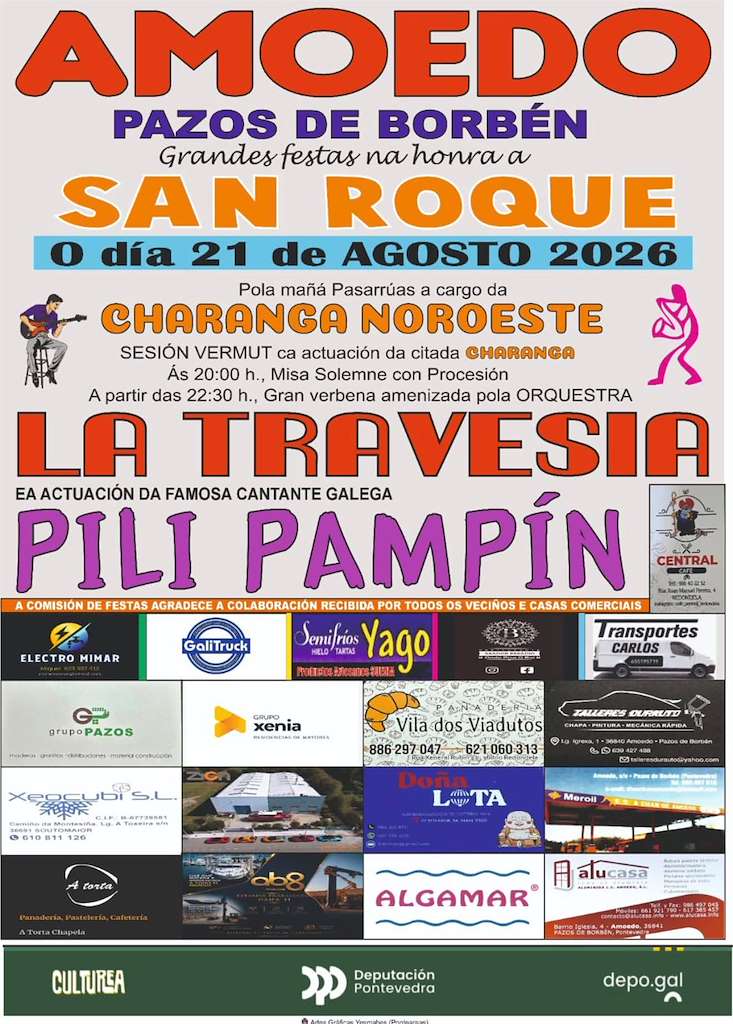 Festa de San Roque de Amoedo