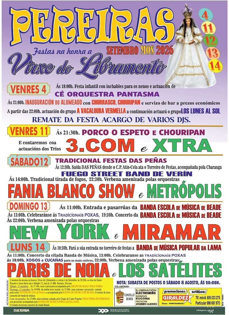 Virxe do Libramento de Pereiras en Mos