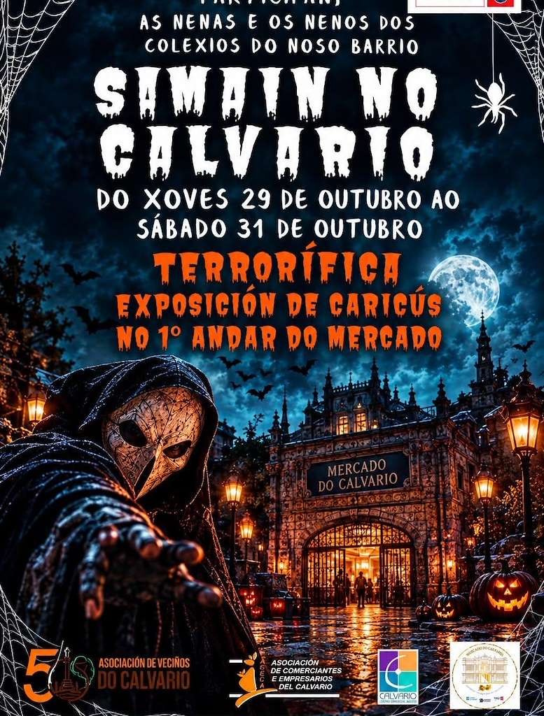 Samaín no Calvario en Vigo